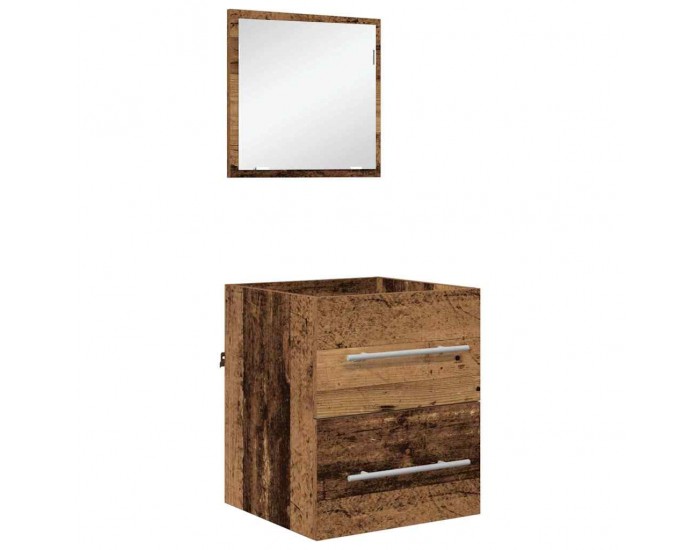 Sonata H Шкаф за баня Старо дърво 41 x 38.5 x 48 см Инженерно дърво