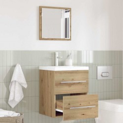 Sonata H Шкаф за баня Занятчийски дъб 41 x 38.5 x 48 см Инженерно дърво - Seturi