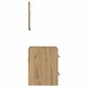 Sonata Set de mobilier pentru baie Maro 41 x 38,5 x 48 cm