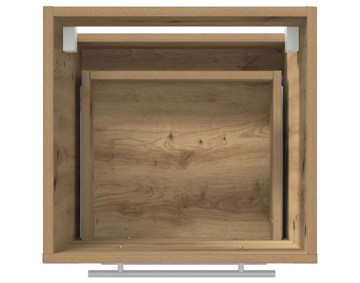 Sonata H Шкаф за баня Занятчийски дъб 41 x 38.5 x 48 см Инженерно дърво