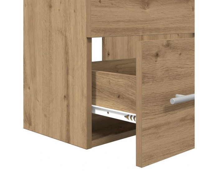 Sonata H Шкаф за баня Занятчийски дъб 41 x 38.5 x 48 см Инженерно дърво