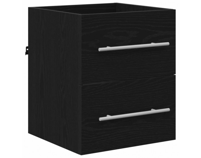 Sonata H Шкаф за баня Черен дъб 41 x 38.5 x 48 см Инженерно дърво