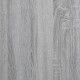 Sonata Set mobilier de baie, 3 piese, gri sonoma, lemn prelucrat