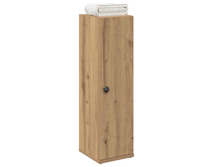 Sonata Dulap de baie cu suport role, stejar artizanal, 20,5x22x72 cm
