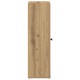Sonata Dulap de baie cu suport role, stejar artizanal, 20,5x22x72 cm