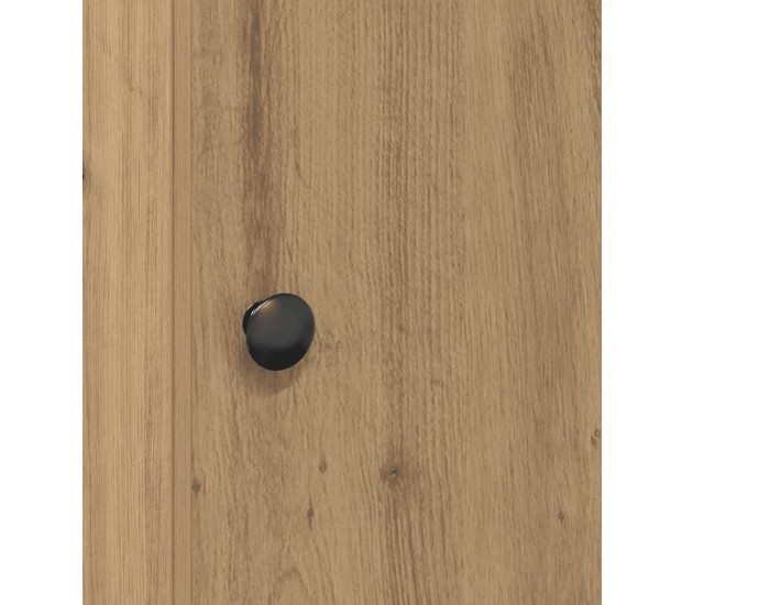 Sonata Dulap de baie cu suport role, stejar artizanal, 20,5x22x72 cm