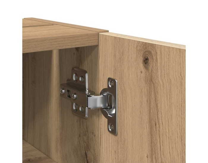 Sonata Dulap de baie cu suport role, stejar artizanal, 20,5x22x72 cm