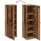 Sonata Dulap de baie cu suport role, lemn vechi, 20,5x22x72 cm