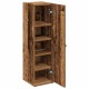 Sonata Dulap de baie cu suport role, lemn vechi, 20,5x22x72 cm