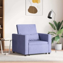 Sonata H Единичен диван легло Дънково син 90 x 165 x 87 см текстил - Fotolii