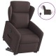Sonata Fotoliu electric rabatabil cu ridicare, maro închis, textil