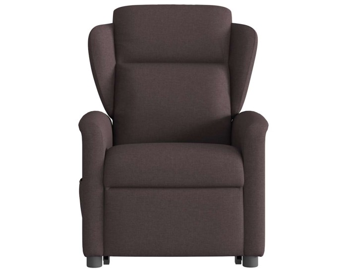 Sonata Fotoliu electric rabatabil cu ridicare, maro închis, textil