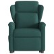 Sonata Fotoliu electric rabatabil cu ridicare, verde închis, textil