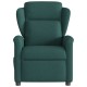 Sonata Fotoliu rabatabil electric, verde închis, material textil