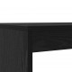 Sonata H Трапезен комплект 2 pcs Черен дъб 97 x 47 x 75 см