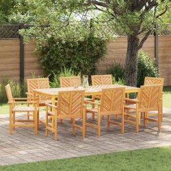 Sonata H Градински столове за хранене 8 pcs Кафяво 59 x 62.5 x 89 см - Scaune de grădină