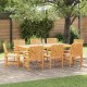 Sonata Scaun de sufragerie 8 buc. natural Lemn Solid de Acacia