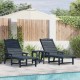 Sonata H Градински мебели за отдих 2 pcs Нейви 53 x 195.5 x 30 см