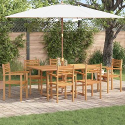 Sonata H Струпваеми градински столове 6 pcs Кафяво 55.5 x 55.5 x 90 см - Scaune de grădină