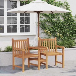 Sonata H Outdoor столчета Кафяво 152 x 63 x 89 см Тиково дърво масив - Scaune de grădină