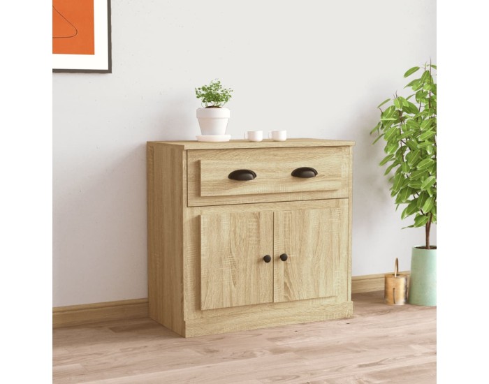 Sonata Servantă, stejar sonoma, 70x35,5x67,5 cm, lemn prelucrat