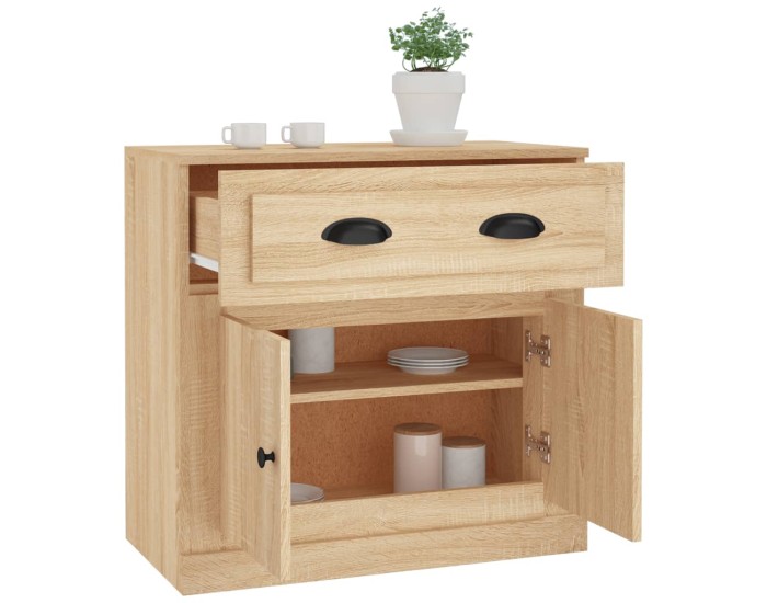 Sonata Servantă, stejar sonoma, 70x35,5x67,5 cm, lemn prelucrat