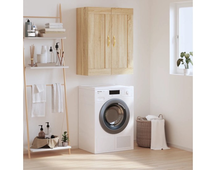 Sonata Dulap TV pe perete stejar sonoma, 69,5x34x90 cm, lemn prelucrat