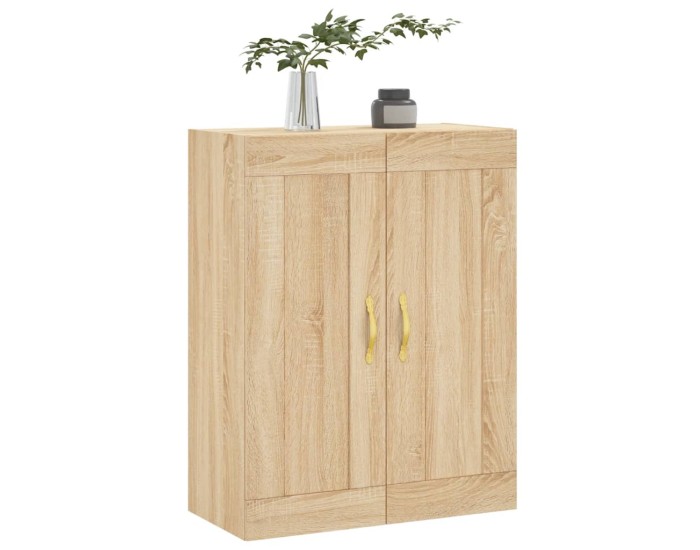 Sonata Dulap TV pe perete stejar sonoma, 69,5x34x90 cm, lemn prelucrat