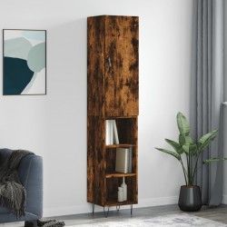 Sonata H Висок шкаф, опушен дъб, 34,5x34x180 см, инженерно дърво - Corpuri, vitrine, biblioteci modulare