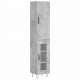 Sonata Dulap înalt, gri beton, 34,5x34x180 cm, lemn prelucrat