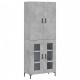 Sonata Dulap înalt, gri beton, 69,5x34x180, lemn compozit