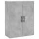 Sonata Dulap înalt, gri beton, 69,5x34x180, lemn compozit