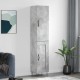 Sonata Dulap înalt, gri beton, 34,5x34x180 cm, lemn prelucrat