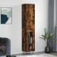 Sonata H Висок шкаф, опушен дъб, 34,5x34x180 см, инженерно дърво