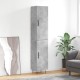 Sonata Dulap înalt, gri beton, 34,5x34x180 cm, lemn prelucrat
