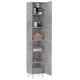 Sonata Dulap înalt, gri beton, 34,5x34x180 cm, lemn prelucrat