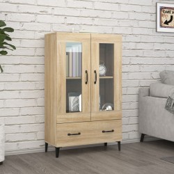 Sonata H Висок шкаф, сонома дъб, 70x31x115 см, инженерно дърво - Corpuri, vitrine, biblioteci modulare