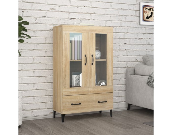 Sonata Dulap înalt, stejar sonoma, 70x31x115 cm, lemn prelucrat