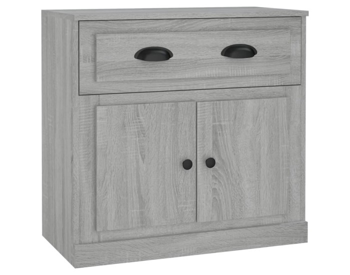 Sonata Servantă, gri sonoma, 70x35,5x67,5 cm, lemn prelucrat