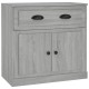 Sonata Servantă, gri sonoma, 70x35,5x67,5 cm, lemn prelucrat
