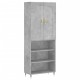 Sonata Dulap înalt, gri beton, 69,5x34x180, lemn compozit
