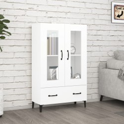 Sonata H Висок шкаф, бял, 70x31x115 см, инженерно дърво - Corpuri, vitrine, biblioteci modulare