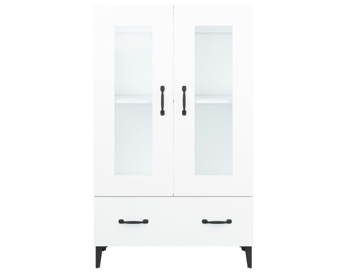Sonata Dulap înalt, alb, 70x31x115 cm, lemn prelucrat