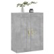 Sonata Dulap pe perete, gri beton, 69,5x34x90 cm, lemn prelucrat