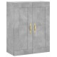 Sonata Dulap pe perete, gri beton, 69,5x34x90 cm, lemn prelucrat