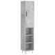 Sonata Dulap înalt, gri beton, 34,5x34x180 cm, lemn prelucrat