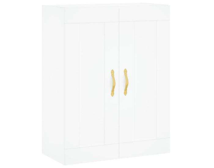 Sonata Dulap înalt, alb, 69,5x34x180 cm, lemn compozit