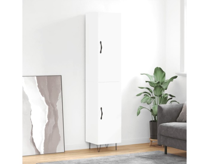 Sonata Dulap înalt, alb, 34,5x34x180 cm, lemn prelucrat