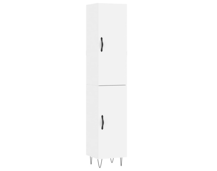 Sonata Dulap înalt, alb, 34,5x34x180 cm, lemn prelucrat