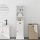 Sonata H Комплект мебели за баня VIGO 2 pcs Кафяв и бял 37 x 34 x 150 см